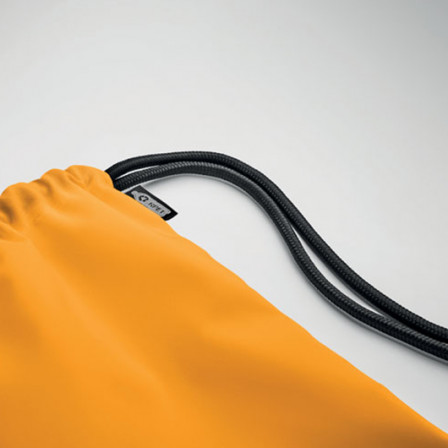 NIGHT, Місткий еко-рюкзак на затяжках із бічною кишенею на блискавці, 40х48 см