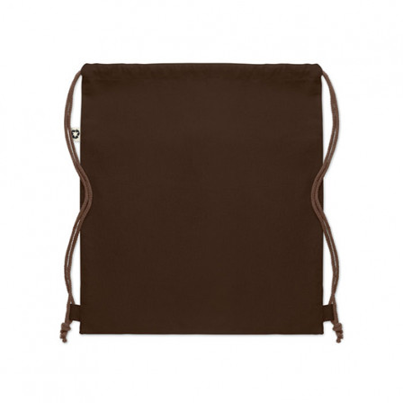 PANDA BAG, Сумка-мішок зі шнурком з переробленої бавовни, розмір 38х42 см