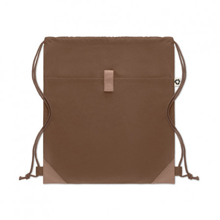 PANDA BAG, Сумка-мішок зі шнурком з переробленої бавовни, розмір 38х42 см