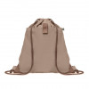 PANDA BAG, Рюкзак на шнурівці, 38х42 см Бежевий