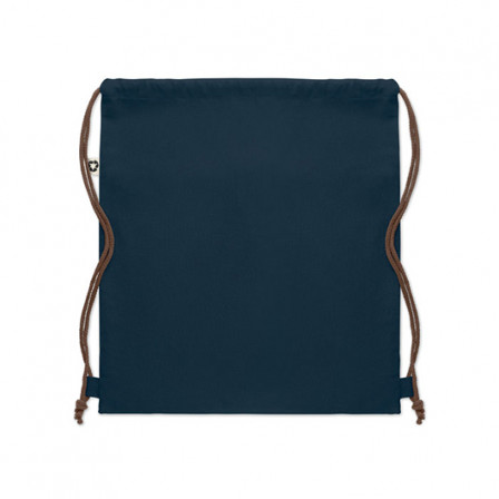 PANDA BAG, Сумка-мішок зі шнурком з переробленої бавовни, розмір 38х42 см