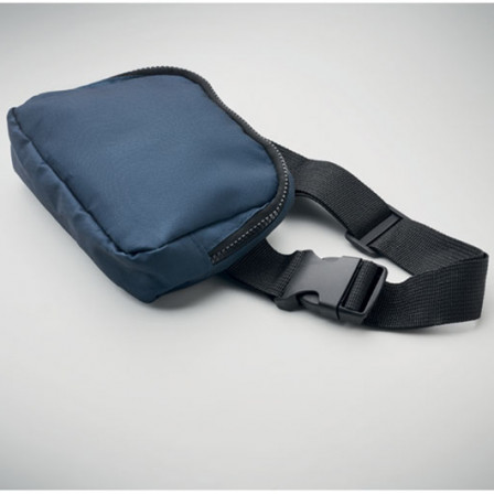 TOSHI, Сумка-пояс (бананка) з RPET 3000D, 19x6x14 см під нанесення зображення