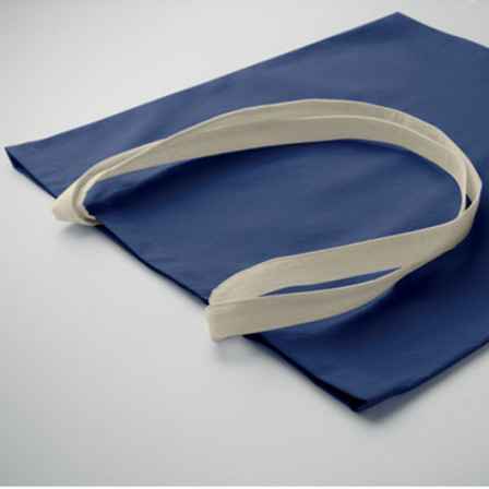 ZEVRA COLOUR, Еко-сумка (шопер) з контрастними білими ручками, 38х42 см, 140 гр/м²