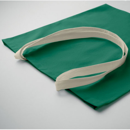 ZEVRA COLOUR, Еко-сумка (шопер) з контрастними білими ручками, 38х42 см, 140 гр/м²