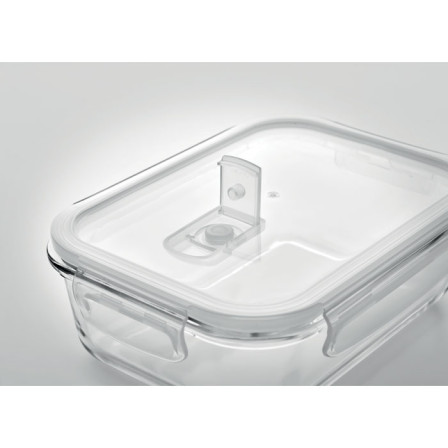Ланч бокс PRAGA LUNCHBOX, 20x15х6 см, скло, PP під нанесення зображення