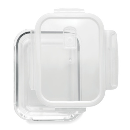 Ланч бокс PRAGA LUNCHBOX, 20x15х6 см, скло, PP під нанесення зображення