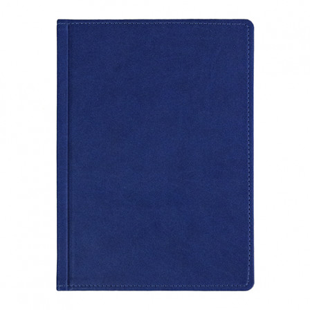 Щоденник А5 НЕБРАСКА темно-синій, кремовий білий, 288 стор. під нанесення зображення