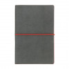 Нотатник А5 міні StarLineLux Принт сірий/Принт червоний Сірий