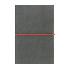 Нотатник А5 міні StarLineLux Принт сірий/Принт червоний