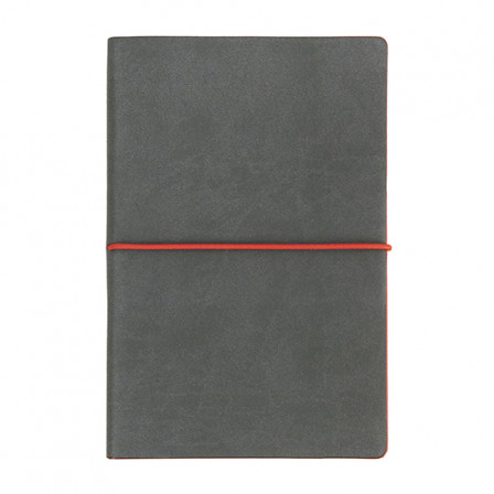 Нотатник А5 міні StarLineLux Принт сірий/Принт червоний