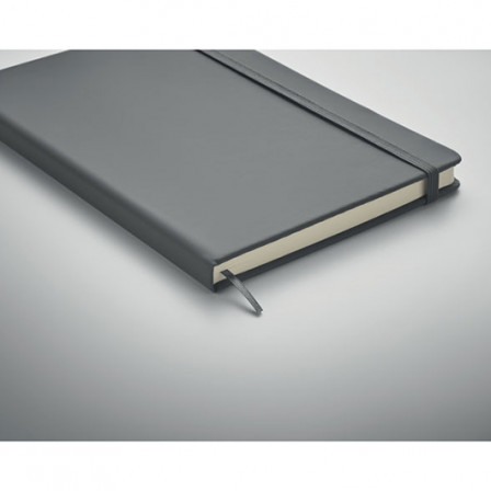 ARCONOT, Блокнот А5 з твердою обкладинкою з поліуретану, кремовий блок, ліния, 96 аркушів