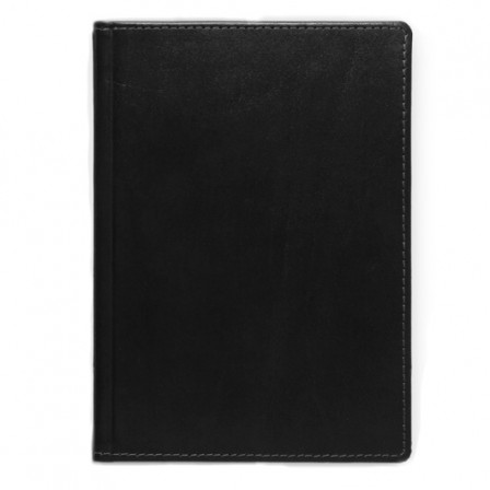 Щоденник А5 2026 ІБІЦА чорний, недатований білий, 288 стр. під нанесення зображення