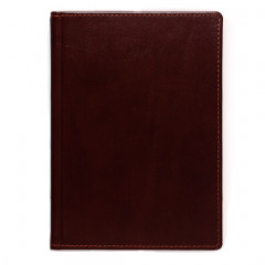 Щоденник А5 2026 ІБІЦА бордовий, датований білий, 320 стор.