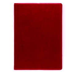 Щоденник А5 2026 ІБІЦА червоний, датований кремовий, 320 стр.