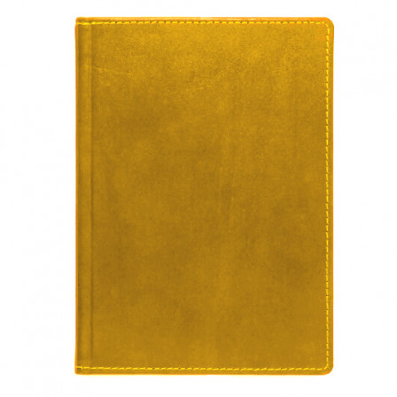 Щоденник А5 2026 ІБІЦА жовтий, недатований кремовий, 288 стр. під нанесення зображення