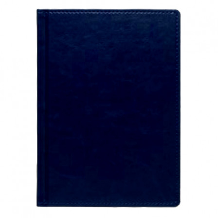 Щоденник А5 2026 ПРАЙМ темно-синій, недатований кремовий, 288 стр. під нанесення зображення
