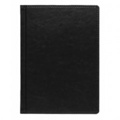 Щоденник А5 2026 ПРАЙМ чорний, датований білий, 320 стр.