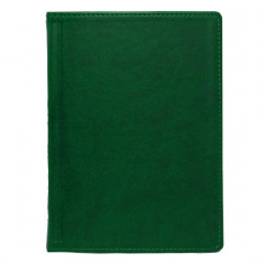 Щоденник А5 2026 ПРИНТ зелений, датований білий, 320 стор.