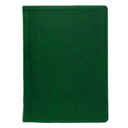 Щоденник А5 2026 ПРИНТ зелений, датований білий, 320 стор. під нанесення зображення