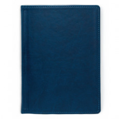 Щоденник А5 2026 ПРИНТ синій, недатований кремовий, 288 стор.