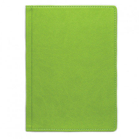 Щоденник А5 2026 ПРИНТ салатовий, недатований кремовий, 288 стор. під нанесення зображення