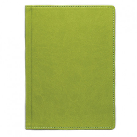 Щоденник А5 2026 ПРИНТ оливковий, датований білий, 320 стор. під нанесення зображення