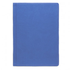 Щоденник А5 2026 ПРИНТ блакитний, датований білий, 320 стор.