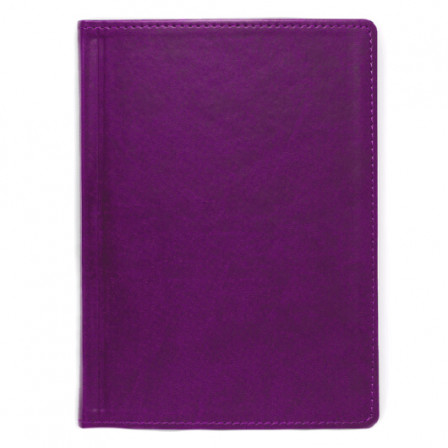 Щоденник А5 2026 ПРИНТ фіолетовий, недатований білий, 288 стор. під нанесення зображення