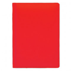 Щоденник А5 2026 СОФТ червоний, датований білий, 320 стр.