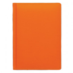 Щоденник А5 2026 СОФТ помаранчевий, датований кремовий, 320 стр.