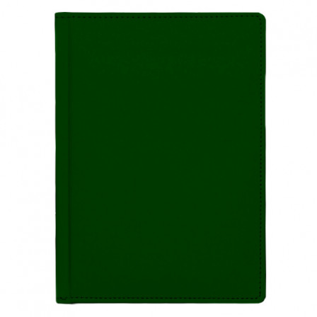 Щоденник А5 2026 СОФТ зелений, недатований кремовий, 288 стр. під нанесення зображення