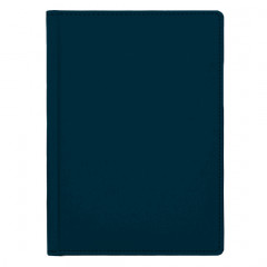 Щоденник А5 2026 СОФТ синій, датований білий, 320 стр.