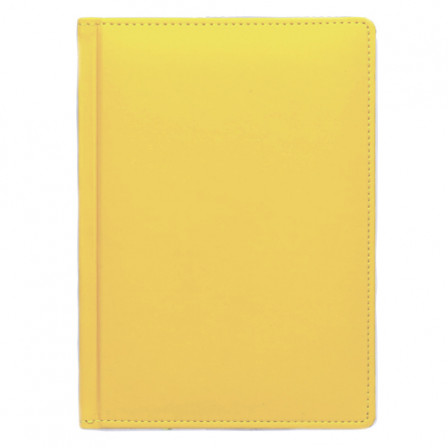 Щоденник А5 2026 СОФТ золотий, недатований кремовий під нанесення зображення