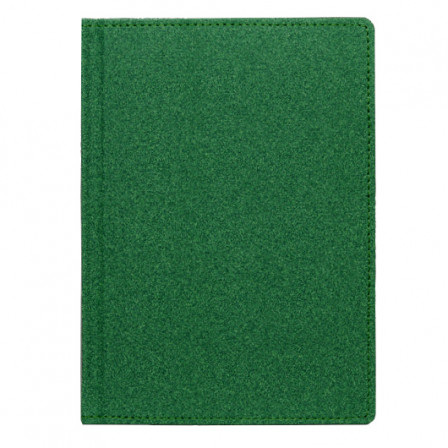Щоденник А5 2026 ВІНТАЖ зелений, недатований білий, 288 стор. під нанесення зображення