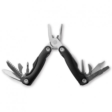 ALOQUIN, Складний багатофункціональний інструмент із нержавіючої сталі з плоскогубцями, 7x3,3x1,6 см