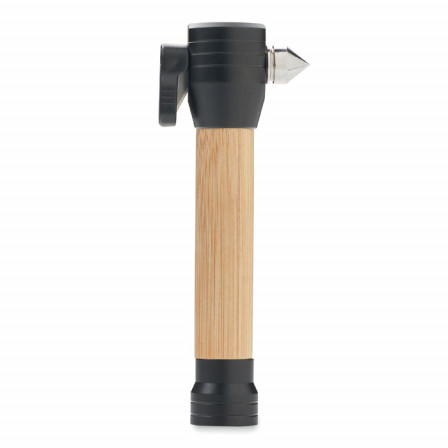 LUSTRE, Ліхтарик автомобільний 3-в-1 з аварійним молотком та магнітом, 13,2x4,8x2,8 см