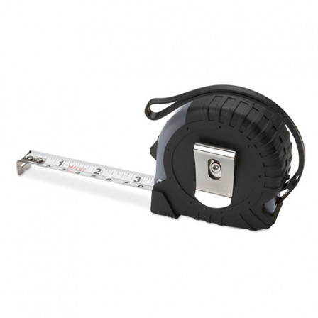 MIAMI, Рулетка з ремінцем і металевою кліпсою, 6,5x6,5x3,5 см