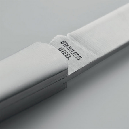 SKARP, Ніж складаний із нержавної сталі з ручкою з дерева акації, 6 см