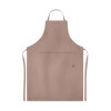 Фартух NAIMA APRON, 98х69,5 см, конопля Коричневий