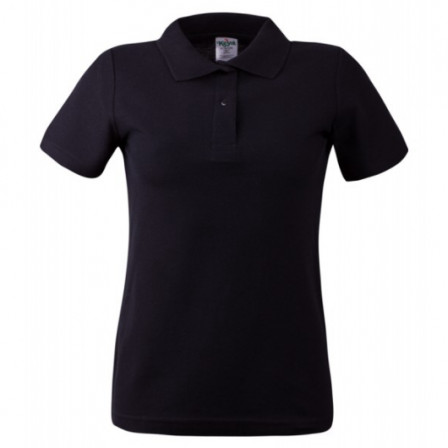 Поло жіноче Keya 170 G, чорний під нанесення зображення