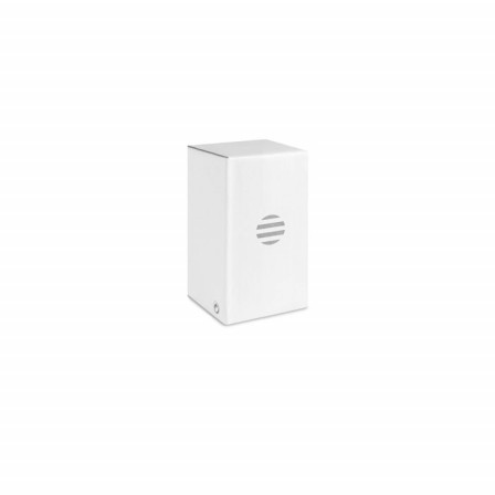 Свічка ароматизована з рослинного воску з дерев'яним ґнотом (80 г, аромат ванілі), KIVAS WOOD, 6,1x6,1x7,3 см