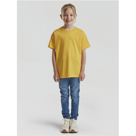 Футболка дитяча Kids Valueweight Fruit of the Loom 165g, сонячно-жовтий, розмір XS (3-4 роки)