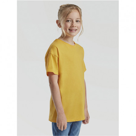 Футболка дитяча Kids Valueweight Fruit of the Loom 165g, сонячно-жовтий, розмір XS (3-4 роки)