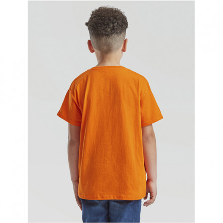Футболка дитяча Kids Valueweight Fruit of the Loom 165g, помаранчевий, розмір XS (3-4 роки)