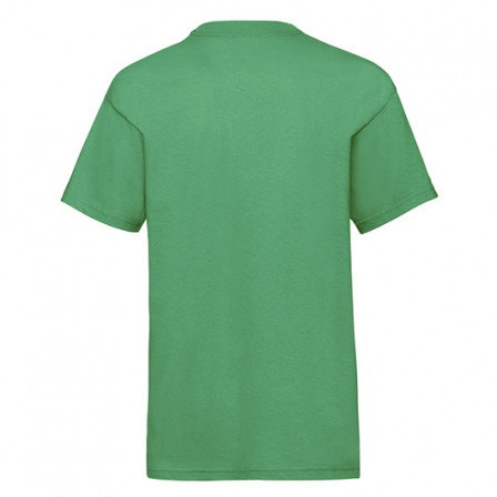 Футболка дитяча Kids Valueweight Fruit of the Loom 165g, зелений, розмір XS (3-4 роки)