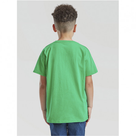 Футболка дитяча Kids Valueweight Fruit of the Loom 165g, зелений, розмір XS (3-4 роки)