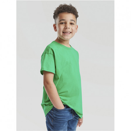Футболка дитяча Kids Valueweight Fruit of the Loom 165g, зелений, розмір XS (3-4 роки)
