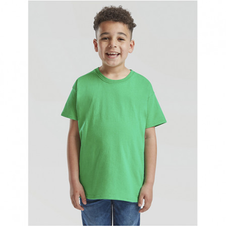 Футболка дитяча Kids Valueweight Fruit of the Loom 165g, зелений, розмір XS (3-4 роки)