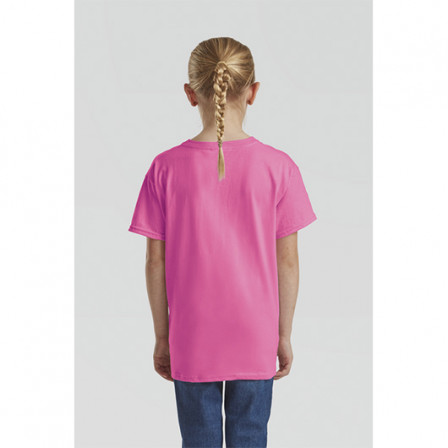 Футболка дитяча Kids Valueweight Fruit of the Loom 165g, фуксія, розмір S (5-6 років)