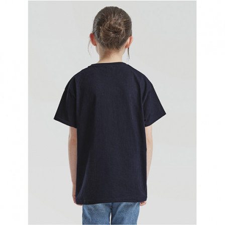 Футболка дитяча Kids Valueweight Fruit of the Loom 165g, глибокий темно-синій, розмір XS (3-4 роки)